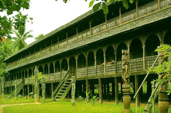 Dayak Longhouses